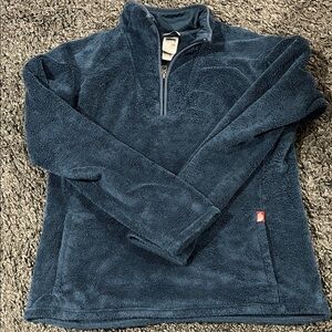 The North Face Navy Fleece Pullover Size Large
